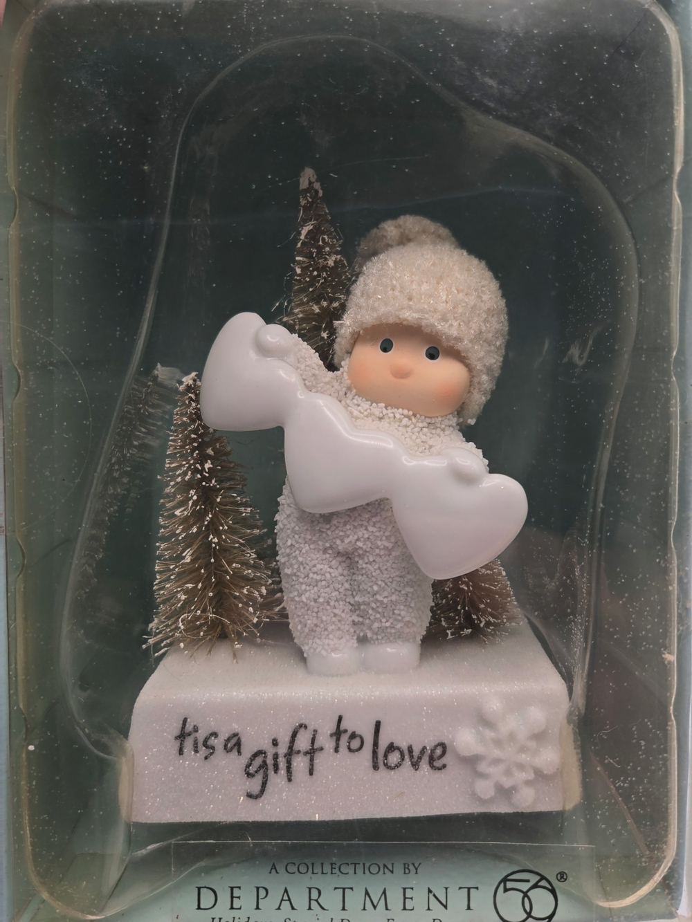 Department 56 Angel Gifts ' Tis A Gift To Love ' 3. 75 " Ceramic Figurine